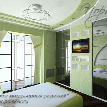 Интерьеры спален - дизайн-проекты спальни.