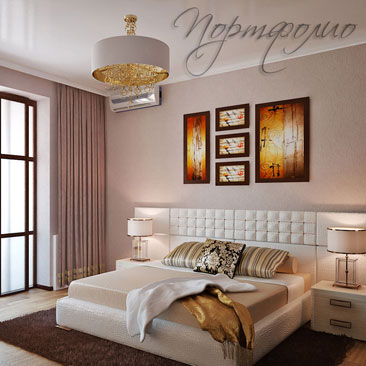 Оформление спален - фото (дизайн интерьера).