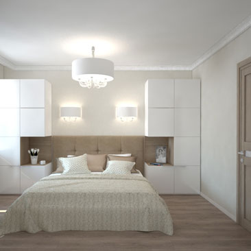 Нестандартные спальни фото.